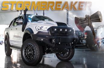 FORD RANGER BOOST GLOSS BLACK MILLED ACCENTS